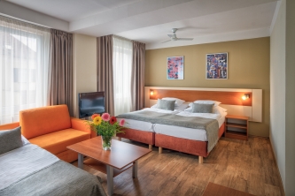 Hotel Aida - Camera quadrupla (letto matrimoniale e divano letto)
